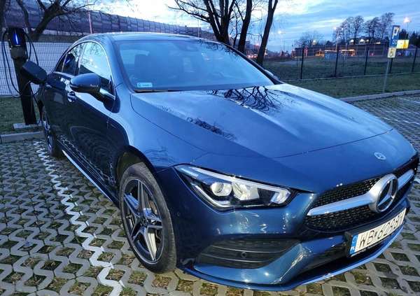 Mercedes-Benz CLA cena 88000 przebieg: 42500, rok produkcji 2021 z Warszawa małe 37